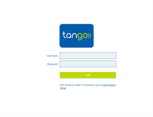 Tablet Screenshot of mail.tango.lu