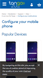 Mobile Screenshot of en-devicehelp.tango.lu